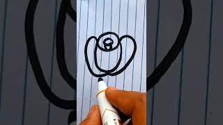 #shreyas drawing #rose drawing #easy Rose drawing #beautiful Rose drawing #cute Rose drawing #rose