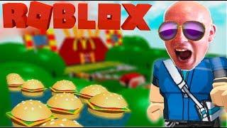 ПОБЕГ ИЗ МАКДОНАЛЬДСА В ROBLOX Новые приключения DMCG в мульт игре Роблокс!