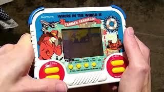 Where In the World Is Carmen Sandiego? Tiger Electronics Handheld LCD Game