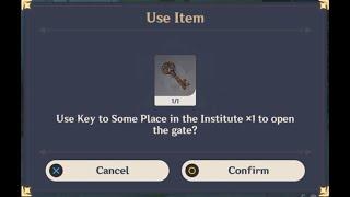 Key to Some Place in the Institute