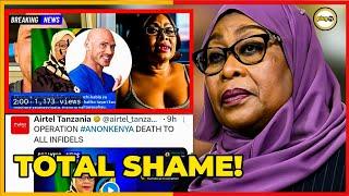 BREAKING: Kenyans HUMILIATE Samia Suluhu as HACKERS merge her with Johnny Sins |Plug Tv Keny