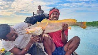 প্রথমবার আমরা বড়শিতে এত বড় লাঠি ভোলা মাছ পেলাম,এবং বিক্রি করে অনেক টাকা পেলাম!!!