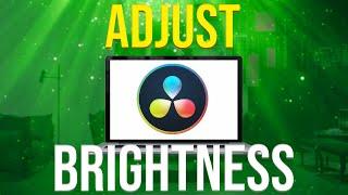 How to Adjust Brightness in Davinci Resolve