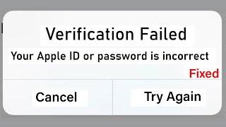 Your Apple ID or Password is incorrect | iPhone | iPad | App Store | Mac | yosemite | How to Fix