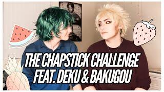 DEKU SLOWLY LOSES ALL HIS PATIENCE || The Chapstick Challenge - feat. Bakugou & Deku