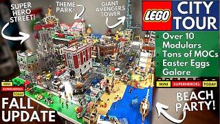 TOUR of My LEGO CITY: 2022 Update