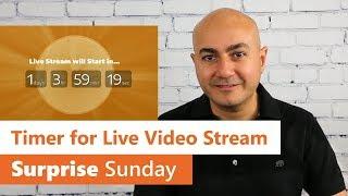 Add a Countdown Timer to your Live Video Stream with OBS Studio