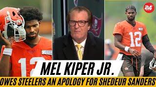 Mel Kiper Jr. Owes Steelers an APOLOGY for Shedeur Sanders Draft Rant!
