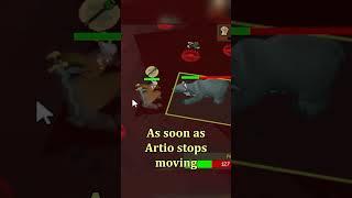Step Back method to Melee Artio & Callisto #osrs #shorts