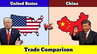 Let's Compare United States VS China Trade Comparison | Country Comparison | Data Duck