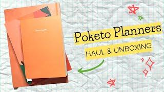 POKETO PLANNER Haul & Unboxing | Goal Planner, Project Planner & More!