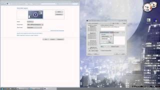Как выставить пользовательское разрешение в Windows 7.