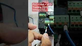 VFD Fault Finding & VFD Alarm Reset PLC+HMI+VFD training only 3500 contact 9990610185