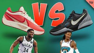 Giannis VS Ja! Who's Shoe is BETTER? Nike Giannis Freak 6 vs Nike Ja 2!