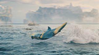 Unreal Engine 5 - UE5 Ocean BruteShark Houdini Flip Sim 2024 #unrealengine5 #unrealengine #ue5 #cgi