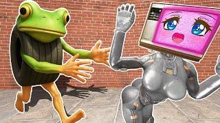 TV WOMAN VS BONECA AMBALABU 5 IN CITY | Garry's Mod
