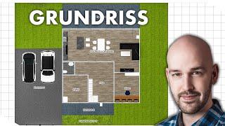 Haus bauen und Haus planen - Unser Grundriss und 3D Tour durch das Haus - Hausbau - Grundriss planen