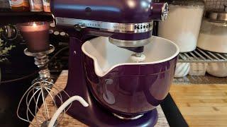 Everything Kitchens review... ( un-boxing Black Violet Kitchen Aid Artisan Mixer )