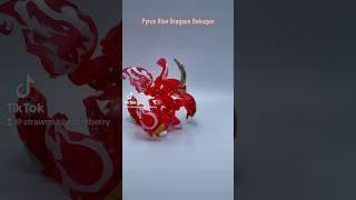 Bakugan BakuTech Translucent Pyrus Rise Dragaon