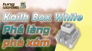 Phá làng phá xóm với KAILH BOX WHITE Clicky Switch | Soundtest Kailh Box White switch