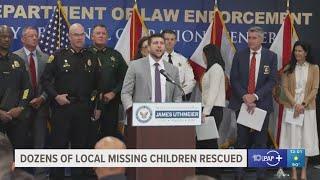 60 missing children in Florida recovered, 8 arrested during 'Operation Dragon Eye'