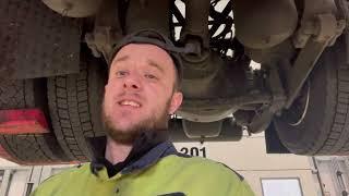 VLOG- Day in the Life of a HGV Mechanic- DAF CF85 MOT PREP, and water leaking pipes!