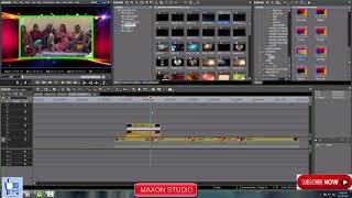 EDIUS Free Training [HINDI],BACKGROUND ME FRAME KAISE LAGAYE