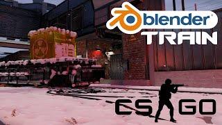 Valve to Blender. CS:GO map and demo convert to Blender. Test