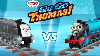 Thomas & Friends: Go Go Thomas - Gordon vs Spencer | Big Blue vs Big Silver