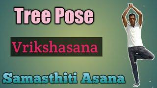Vrikshasana | Tree Pose | Balancing Pose | Concentration | Yoga and Fitness With Shiva