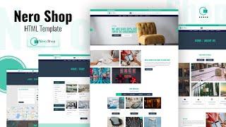 Nero Shop : Responsive ECommerce Website Templates [Free to Use] - Geek Code Lab