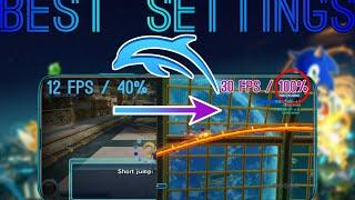 Best Settings for Dolphin Emulator Android | Lag Fix + Smooth 60 FPS | Wii & Gamecube Emulator