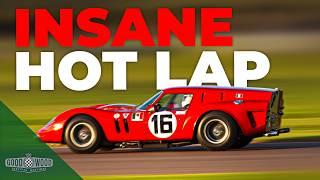 V12 Ferrari Breadvan full throttle qualifying lap of Goodwood