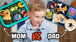 Chef Mom Vs. Chef Dad Lunch Box Challenge