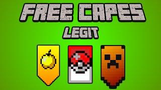 How to get a FREE Minecraft Cape! [1.8 & 1.9] (Minecon/Optifine/Custom Capes) - 2020 LINK IN DESC!