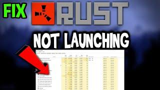 Rust – Fix Not Launching – Complete Tutorial