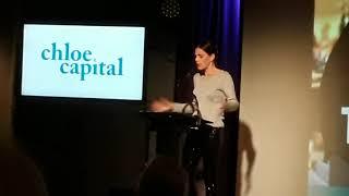 Suzanne Cryer from HBO's Silicon Valley Keynote Speaker - Chloe Capital Pitch Los Angeles Oct 2019