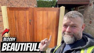 The BEST Hardwood Gates We've Ever Installed