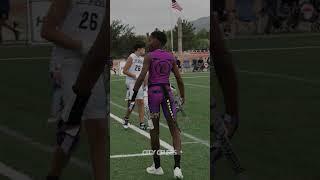 CHIP AHOY puts on a SHOW!! w/ AJ GREENE  #micdup #footballplayer #football #youthfootball