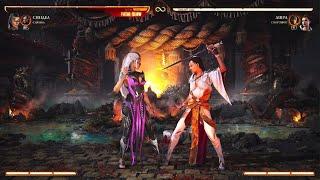 MK1 meterless Sindel combo 39.7%