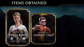 mortal kombat kombat cup johnny and sonya challenge