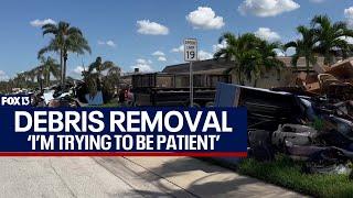 Debris removal process continues after Hurricane Milton