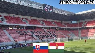 StadionReport #68 - SLOVENSKO vs MAĎARSKO / SZLOVÁKIA vs MAGYARORSZÁG 0:1 (U21, 15.06.2023)