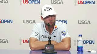 Sam Burns is the 54-hole leader at the US Open.