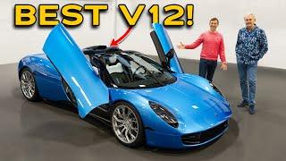 New V12 supercar with 11,100rpm redline!!