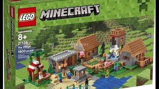 LEGO MINECRAFT - ДЕРЕВНЯ ЖИТЕЛЕЙ ■СБОРКА■