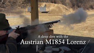 Shooting an original Austrian M1854 Lorenz rifle-musket … that was made by a girl!?