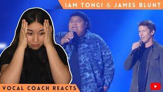 "Monsters" Iam Tongi & James Blunt Touching Performance | Vocal coach From Hawai'i Reacts