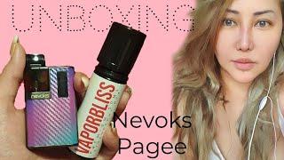 Unboxing Nevoks Pagee & Vapor Bliss Strawberry Ry4 Premium by QueenV