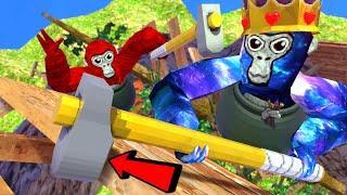 Getting Over It in Gorilla Tag... (Modded Hammers)